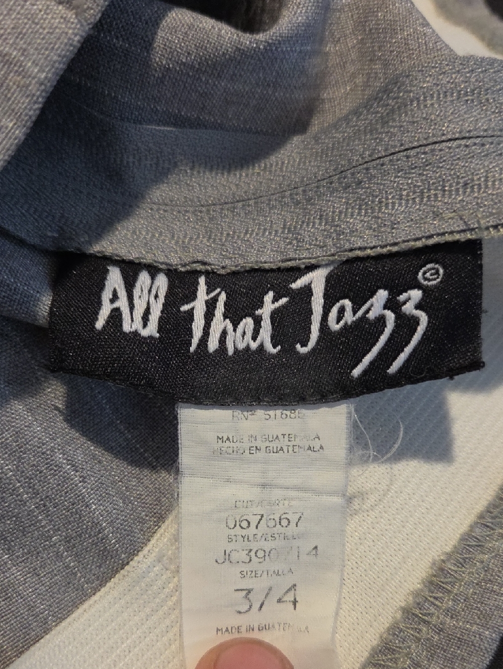 All that Jazz Gray Mini Skirt
